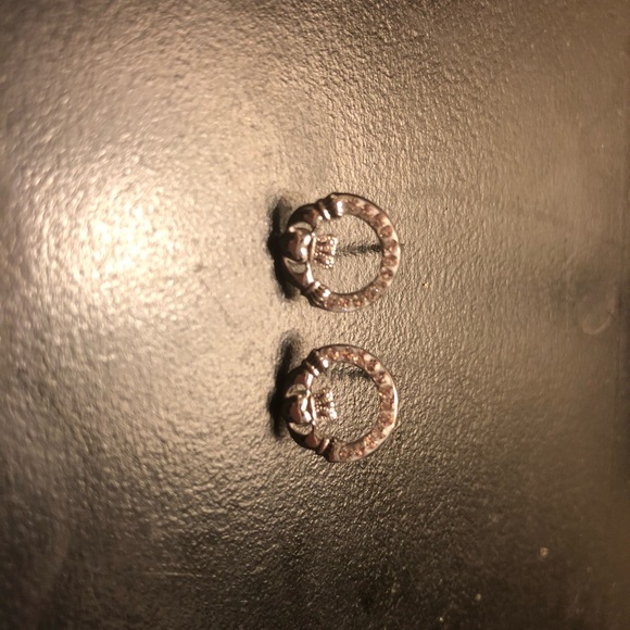 SOLD - Silver and Swarovski Crystal Earrings - Picture 2 of 8